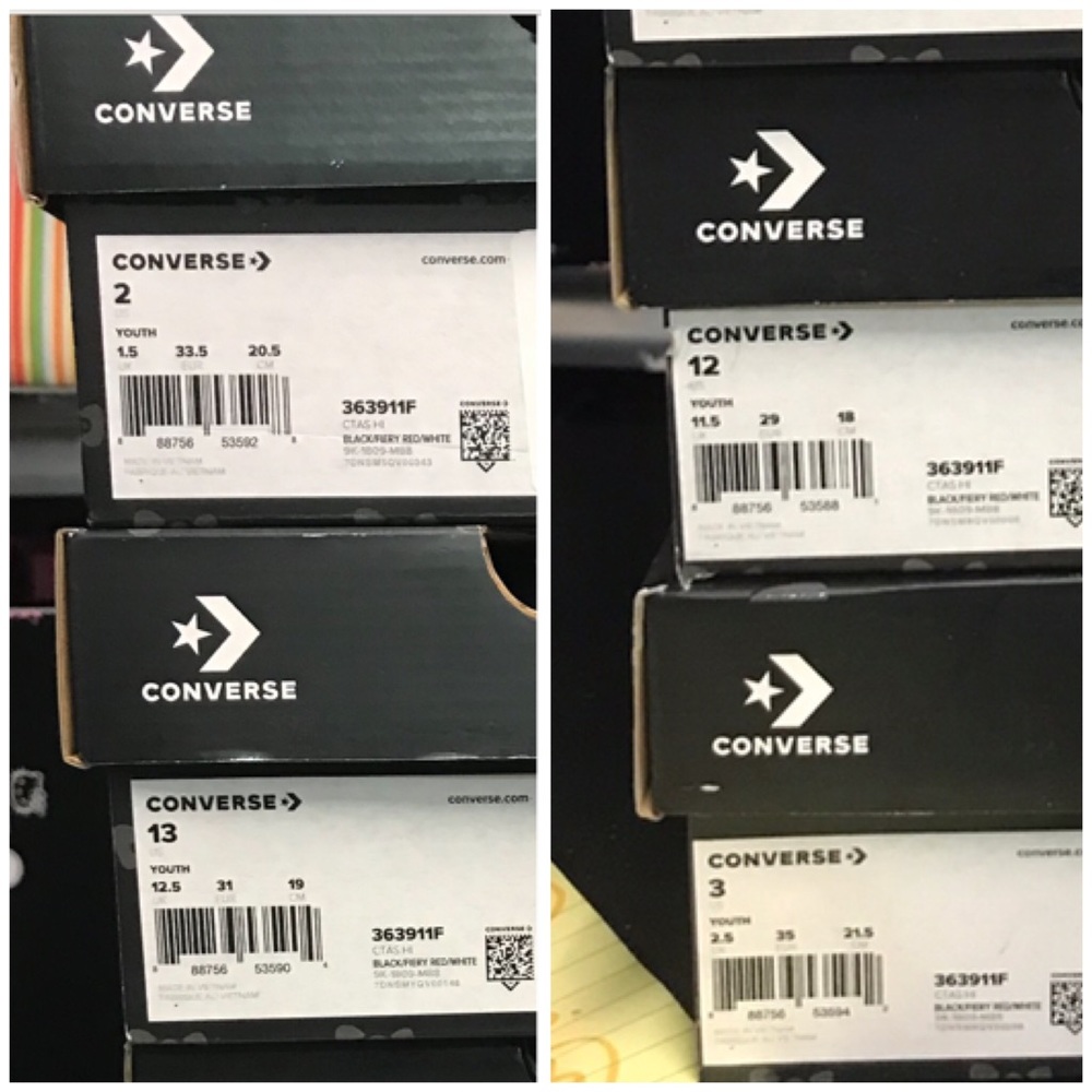 Converse & Hello Kitty Ctas HI Black Kid’s - Picture 7 of 8